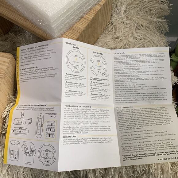 Luminara Red Glitter 7” Red Pillar Flameless Indoor Candle With Remote - Picture 15 of 17